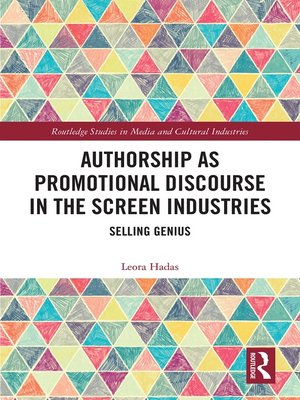 cover image of Authorship as Promotional Discourse in the Screen Industries